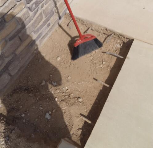 Piers Installation Process: The cleaning Step
