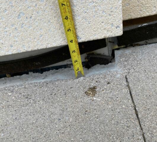 Signs of Foundation settlement problems