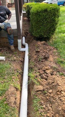 Buried Downspouts