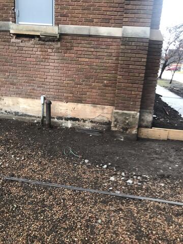 Post Push Pier Installation