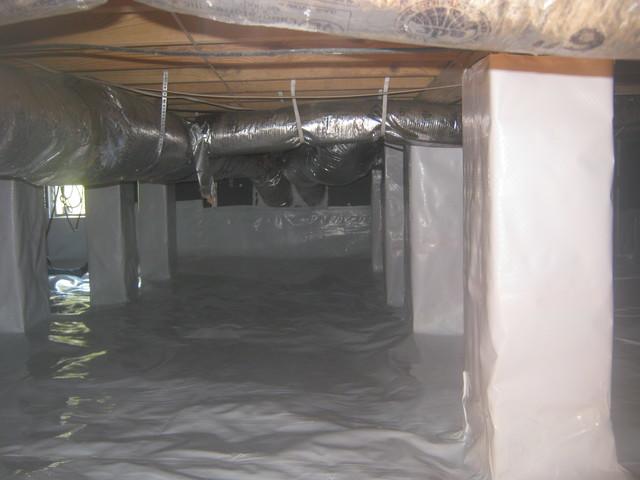 After Crawlspace Encapsulation