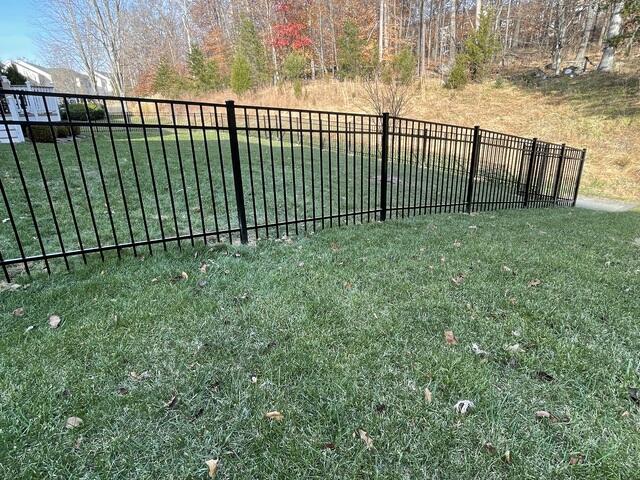 Aluminum Fence Install