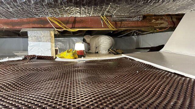Crawl Space Floor Covering