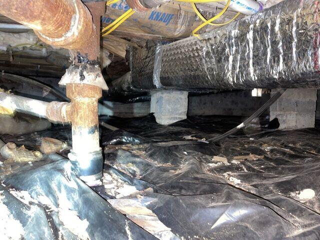 Crawl Space Repair Needed