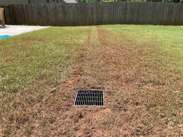 Gutter Shutter of Greater Atlanta Installation of Catch Basin in Cumming GA