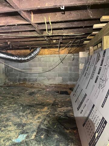 Moisture In Crawl Space