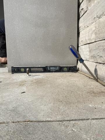 Marking the leveling