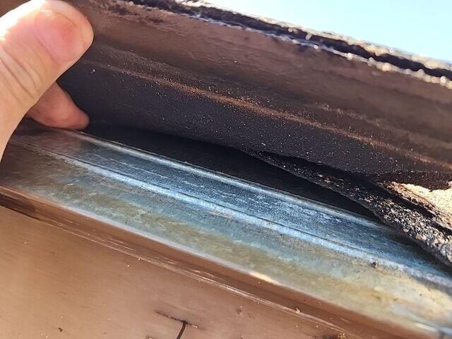 Shingles are lifting!