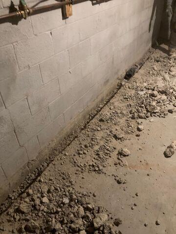 Sub Floor Basement Waterproofing