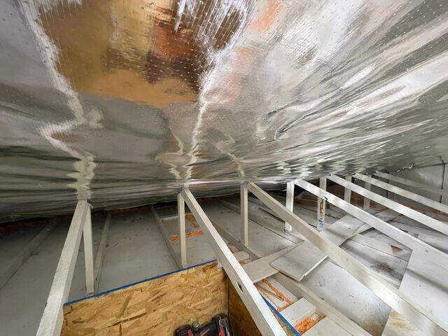 Radiant Barrier and Air Sealing