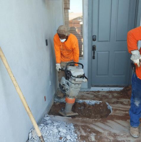 Pier installation Process: First step, Gilbert AZ