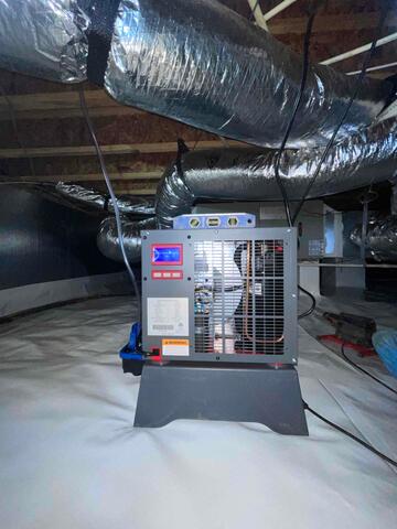 Healthy Dry Crawl Space Air