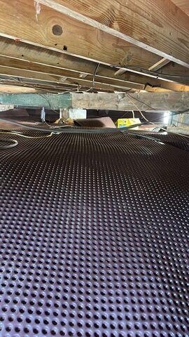 Crawl Space Floor Covering