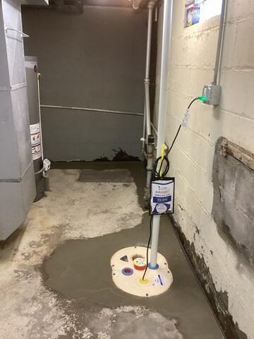 New Sump Pump