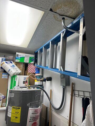 Ceiling water damage