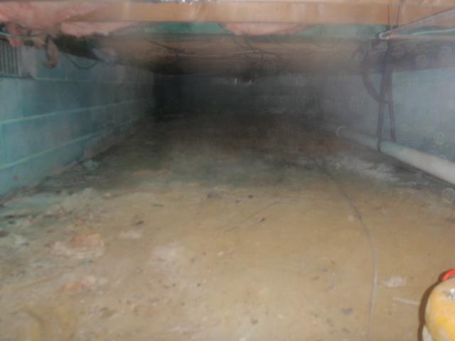 Flooded Crawl Space