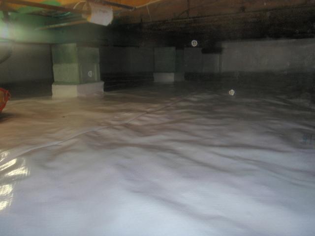 Cleaning the Crawl Space