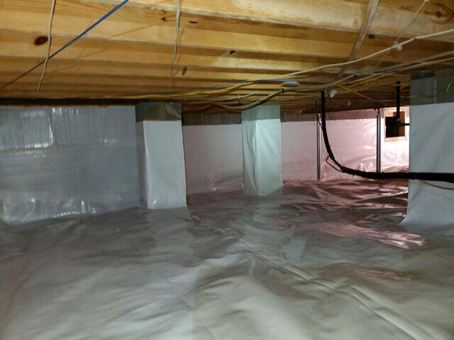 CleanSpace Vapor Barrier for Moisture Control