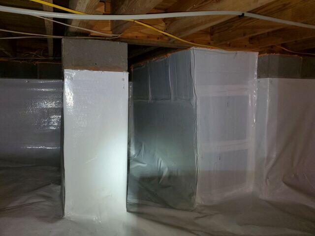 Foamax Insulative Wall Barrier - Sealing Out Outside Air