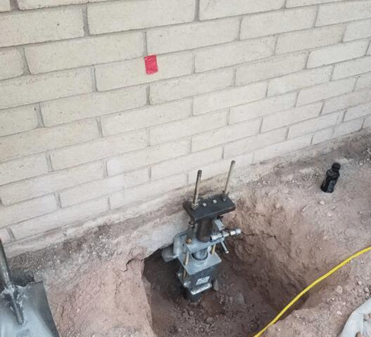 Underpinning System: Location in Clifton, AZ