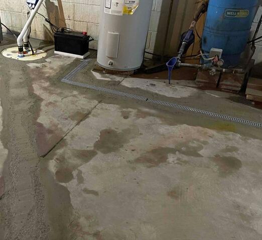 Basement Sump Pump System