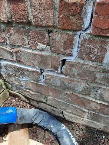 Sinking Porch Steps in Brentwood, TN