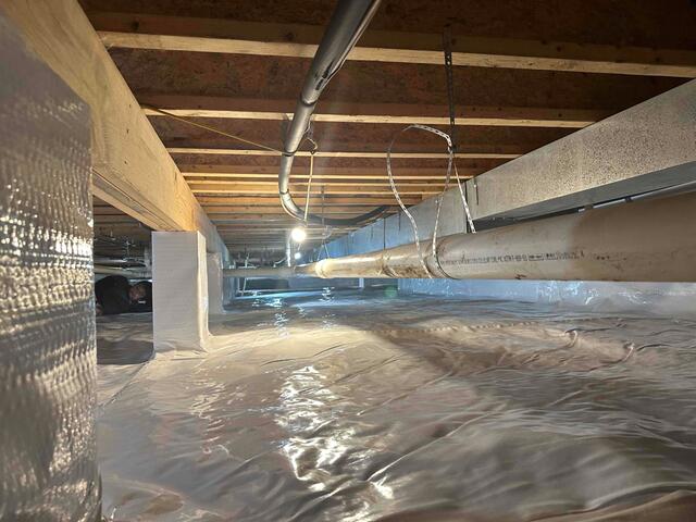 Crawl Space Vapor Barrier