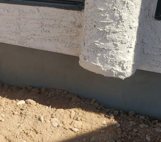 After Stem Wall Repair Process in Sun Lakes, AZ