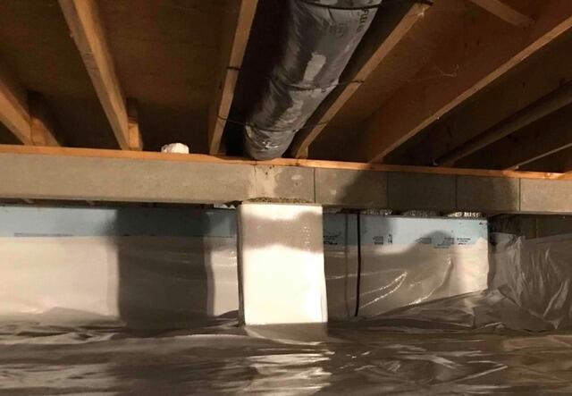 Crawl Space Humidity Control