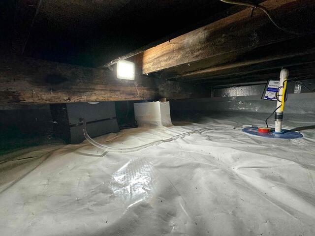 Crawl Space Waterproofing