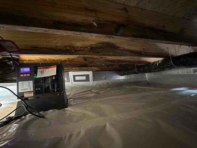 Crawl Space Dehumidification