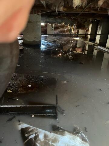 Flooded Crawl Space