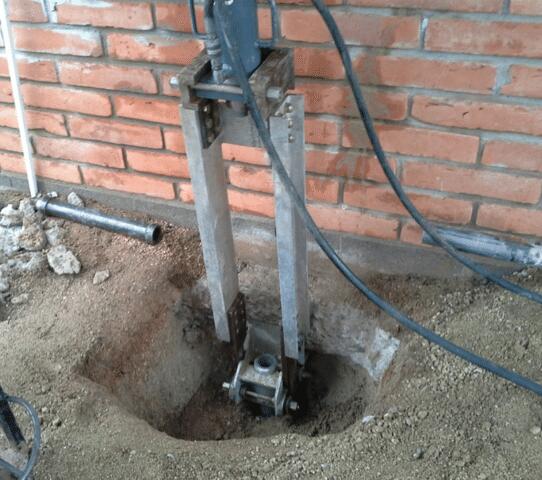 Piers Installation: Perfect Angle Down in Carefree, AZ