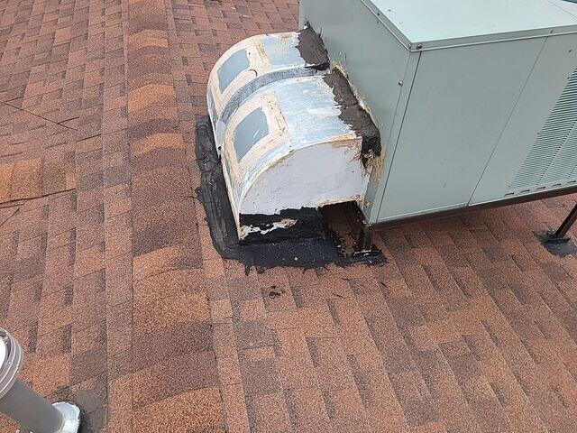 Sealant before we remove and apply a new rubber sealant