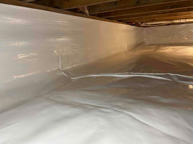 Crawl Space Moisture Barrier