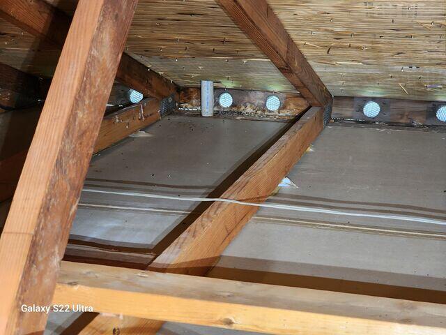 Attic air sealing