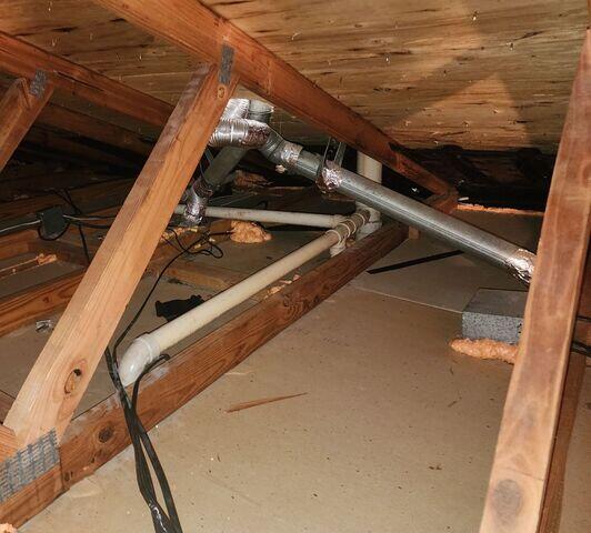 Attic Air Sealing