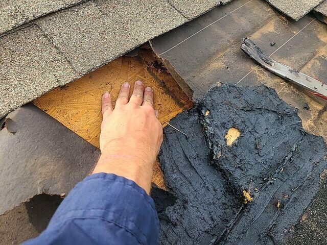 Decking is fully exposed and may be compermised