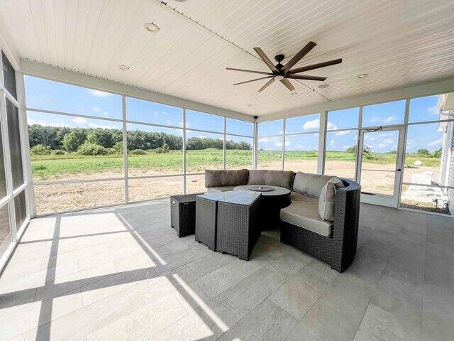 Sunroom Sitting Area