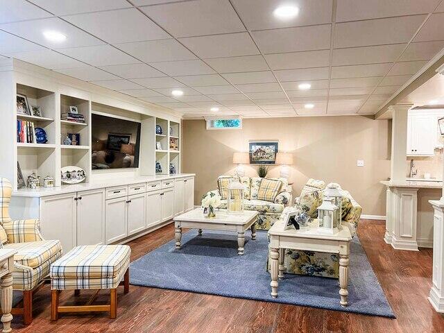 Basement Remodel Living Area