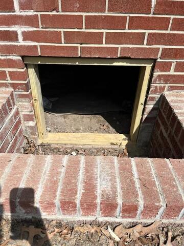 Custom Crawl Space Door