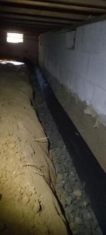 Interior Foundation Drainage