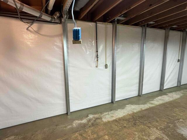 Basement Waterproofing and Wall Stabilization