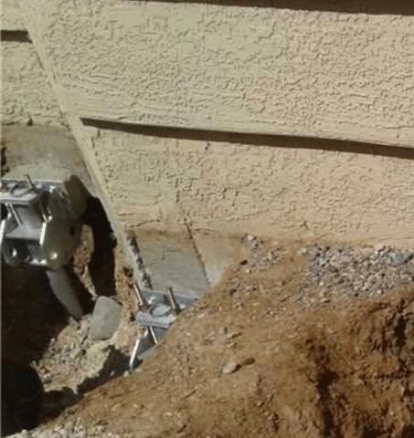 Morristown, AZ, Underpinning Process: How Deep i Enough?