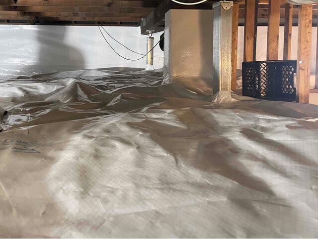 Crawl Space Moisture Barrier