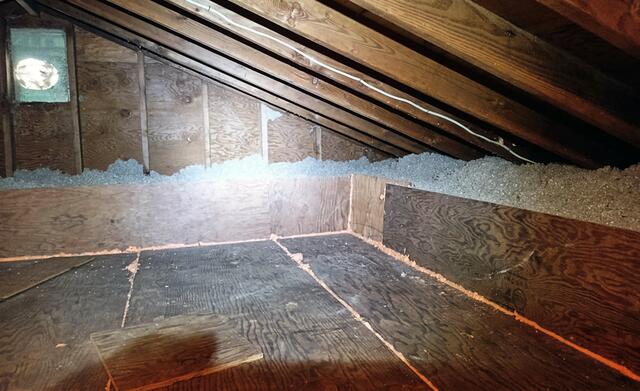 Finished Right Corner Attic