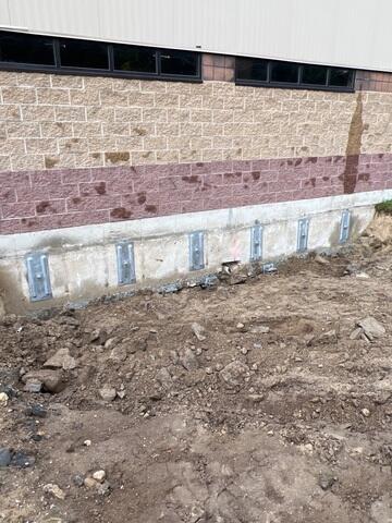 Galvanized Plates and Backfill