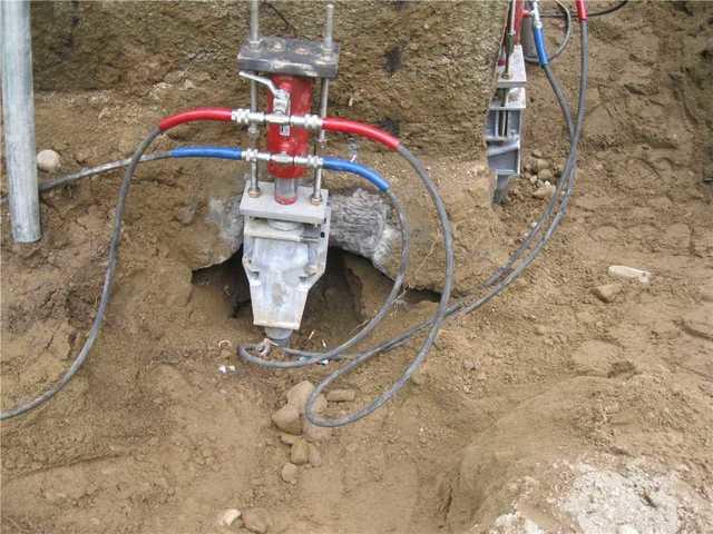 Push Pier Installation