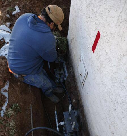 Underpinning Process: Is distance important? In Tolleson, Arizona