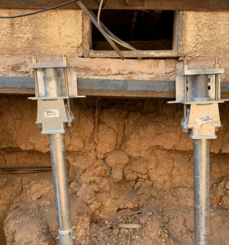 Underpinning Process: Is the distance between piers important? In Phoenix, AZ